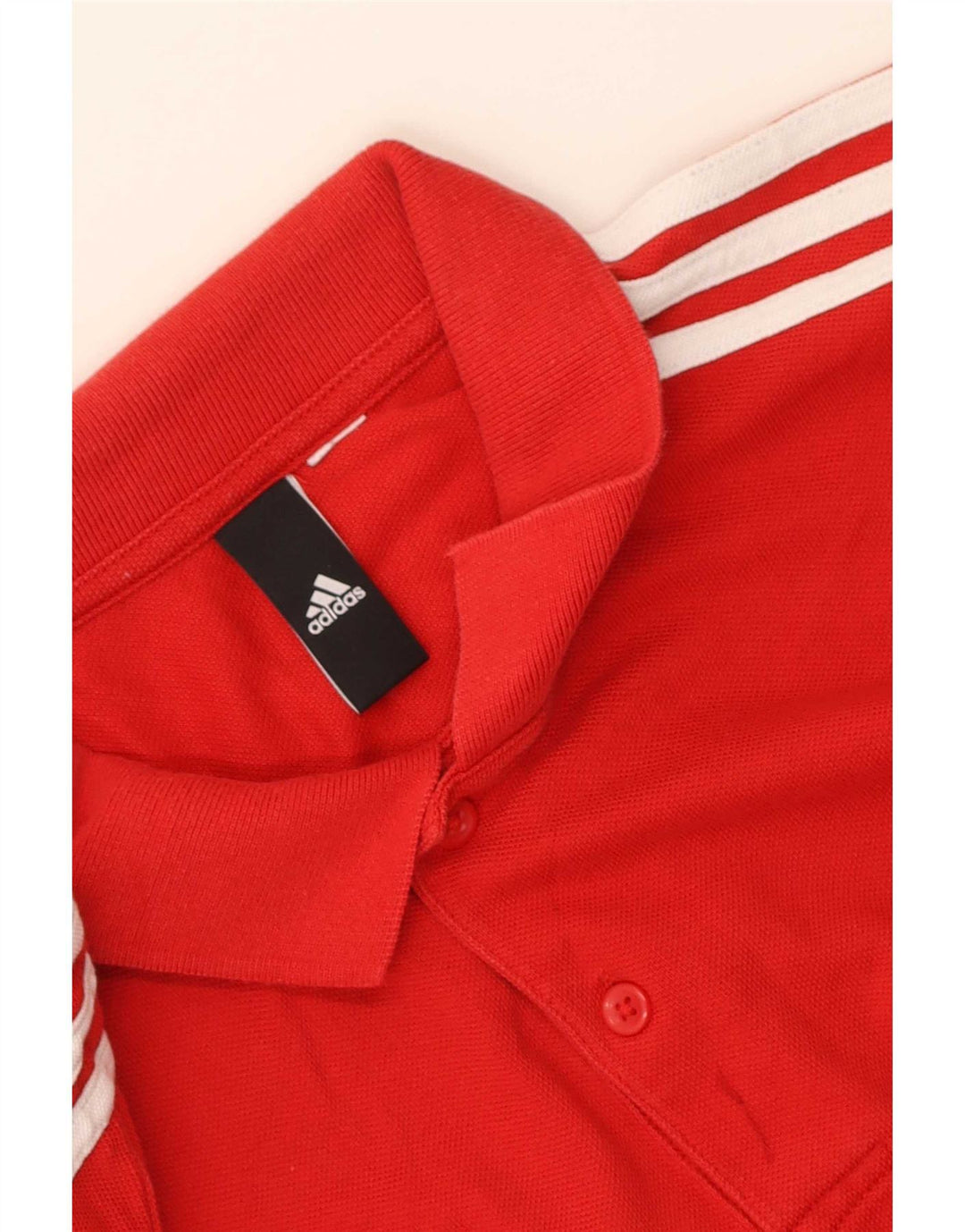 Adidas Mens Polo Shirt XL Red