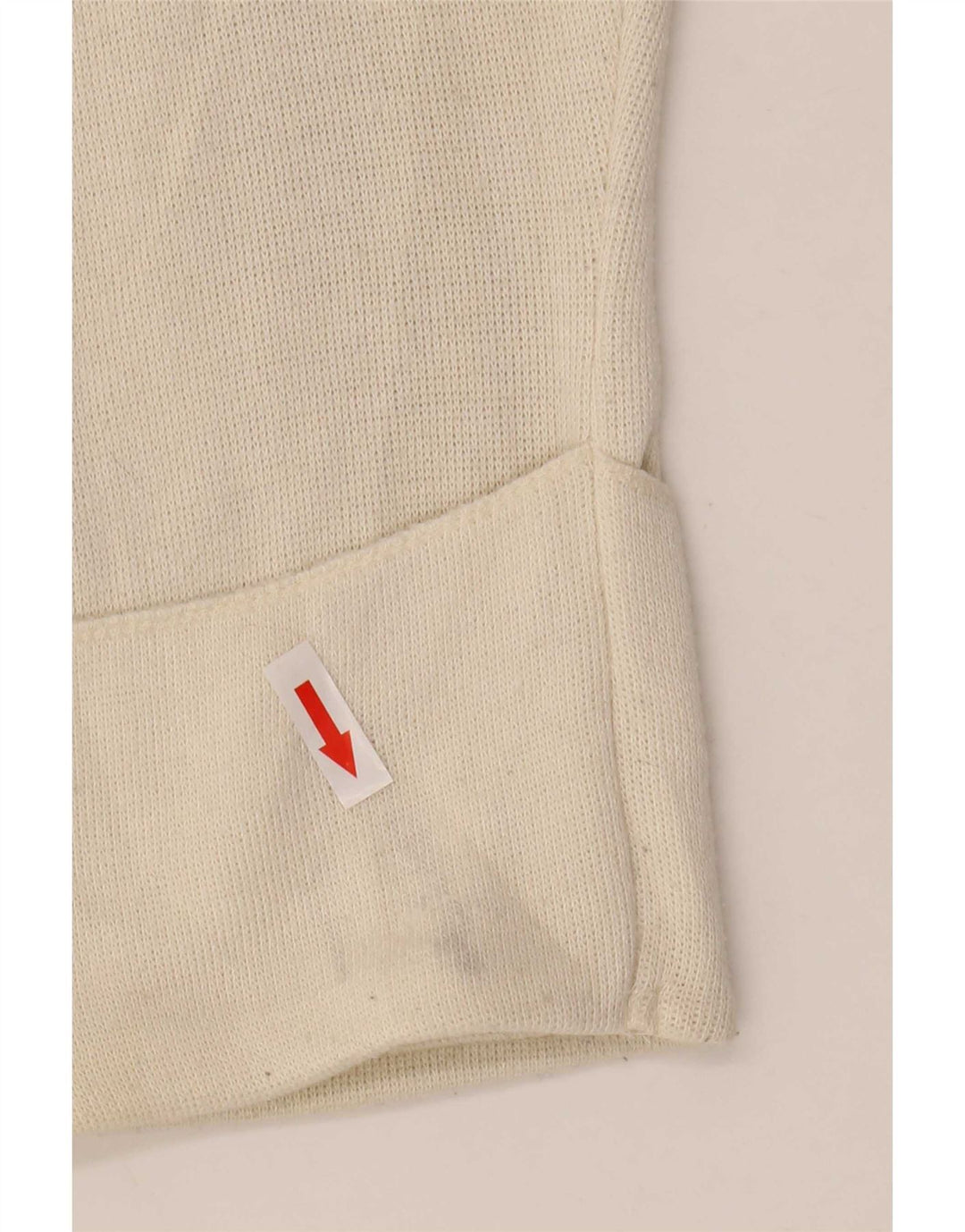 Zara Womens Crop Oversized Top Long Sleeve UK 10 Small White Viscose