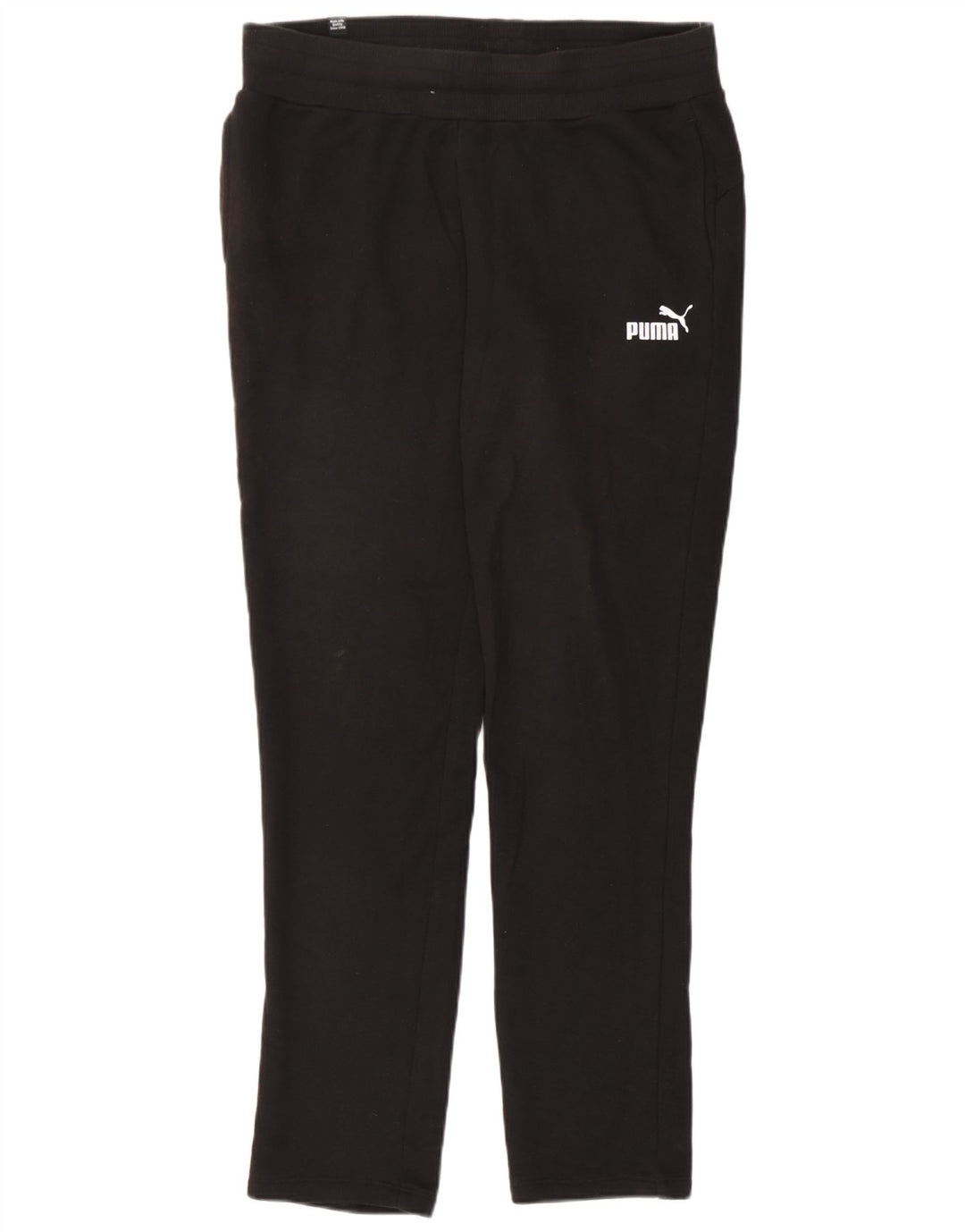 Puma Womens Tracksuit Trousers UK 12 Medium Black Polyester