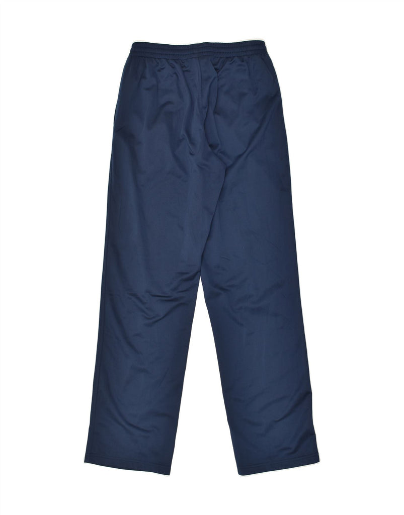 ASICS Mens Tracksuit Trousers Medium Navy Blue Polyester | Vintage Asics | Thrift | Second-Hand Asics | Used Clothing | Messina Hembry 