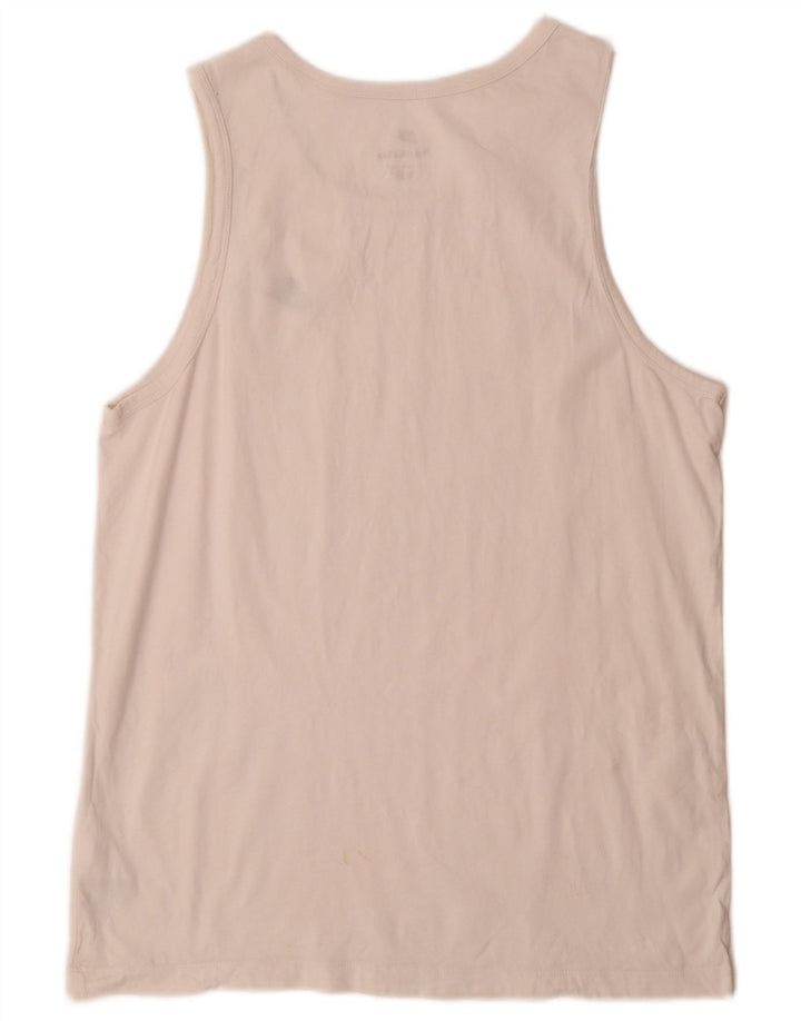 Nike Mens Vest Top Large White Cotton