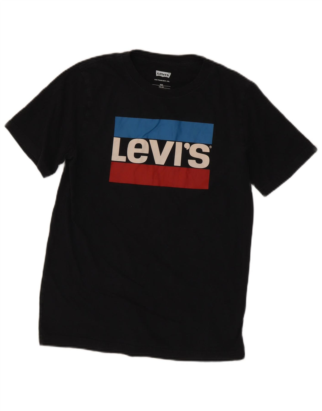 Levi's Boys Graphic T-Shirt Top 15-16 Years Black