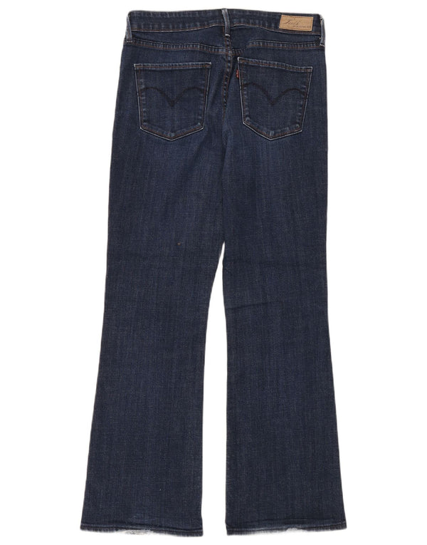 Levi's Womens Demi Curve Bootcut Jeans US 8 Medium W29 L30 Navy Blue
