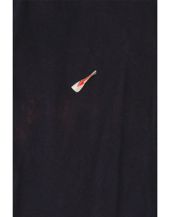 U.S. Polo Assn. Mens Shirt Medium Navy Blue Striped Cotton