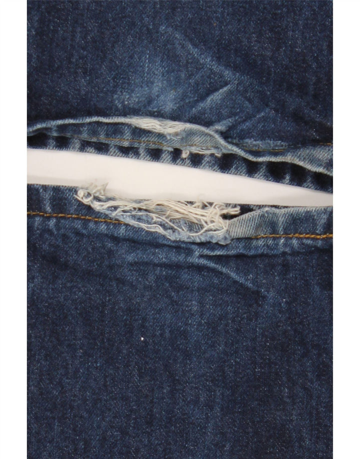 Levi's Mens 751 Straight Jeans W34 L34 Navy Blue Cotton