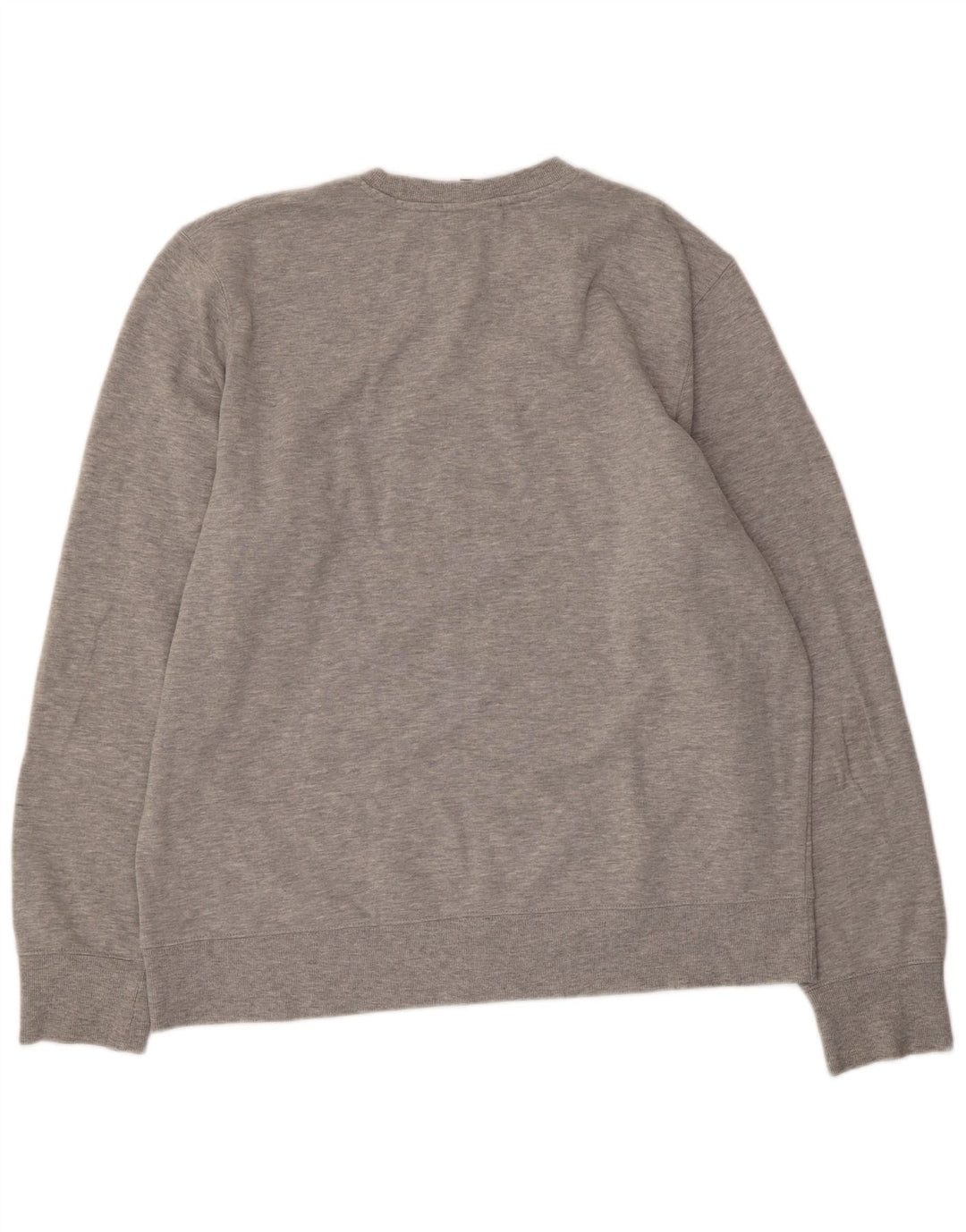 New Balance Mens Sweatshirt Jumper XL Grey Flecked