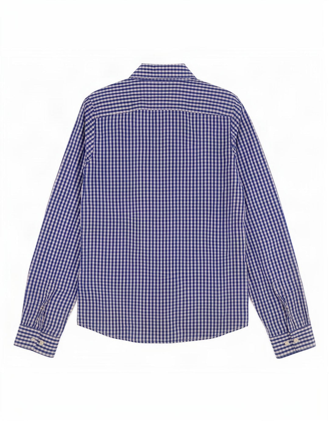 Hollister Mens Shirt Medium Blue Gingham Cotton