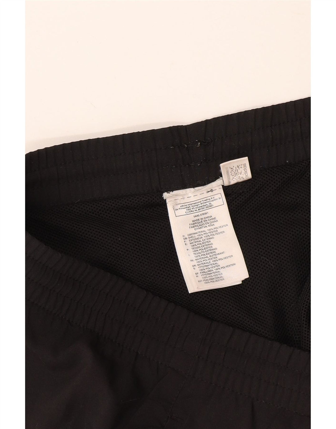 ADIDAS Mens Sport Shorts Large  Black Polyester