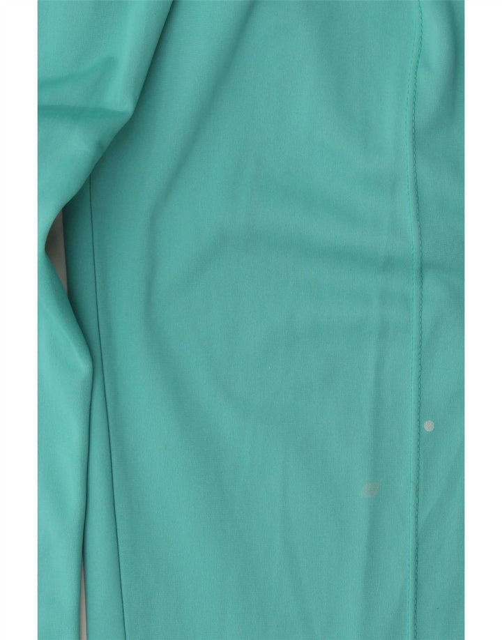 Vintage Mens Tracksuit Trousers Large Turquoise