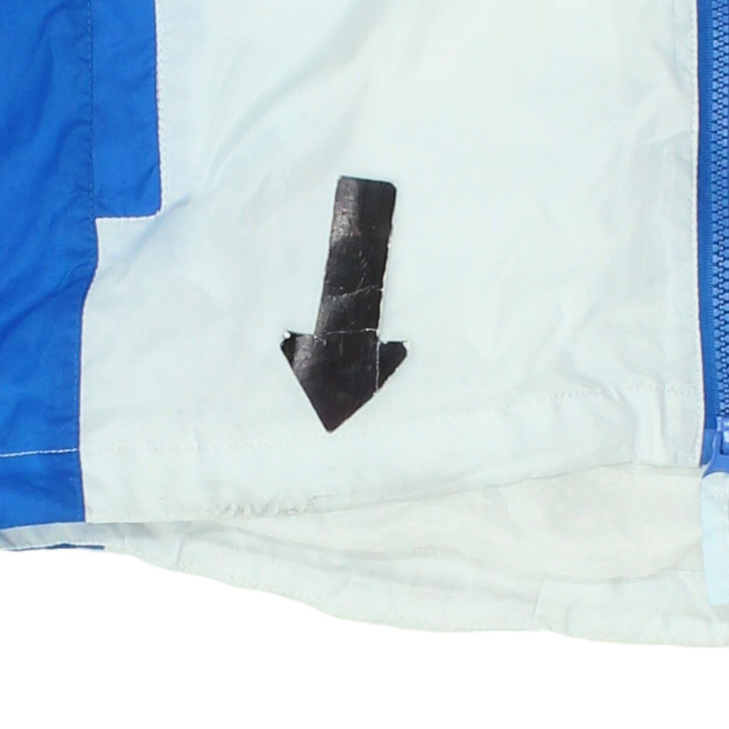 BMW Frankfurt Marathon Mens White Asics Track Jacket | Vintage Sportswear VTG | Vintage Messina Hembry | Thrift | Second-Hand Messina Hembry | Used Clothing | Messina Hembry 