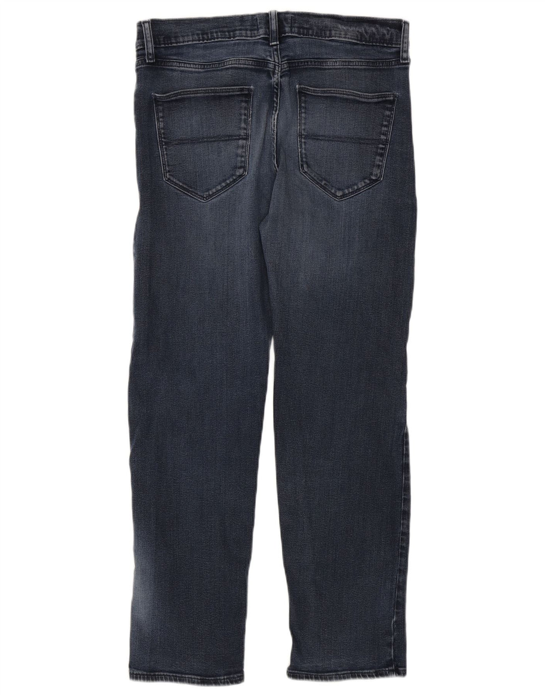Marks & Spencer Mens Straight Jeans W34 L31 Navy Blue Cotton
