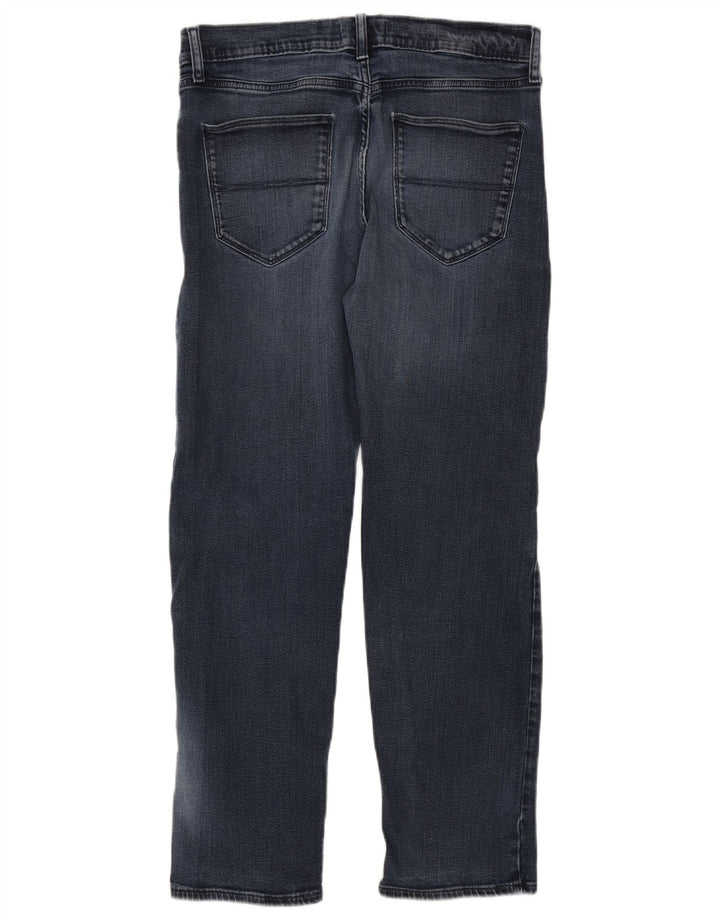 Marks & Spencer Mens Straight Jeans W34 L31 Navy Blue Cotton