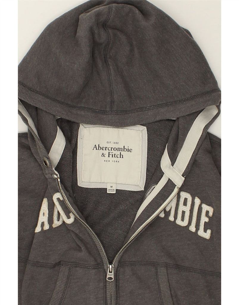 ABERCROMBIE & FITCH Girls Zip Hoodie Sweater 14-15 Years Medium Grey | Vintage Abercrombie & Fitch | Thrift | Second-Hand Abercrombie & Fitch | Used Clothing | Messina Hembry 