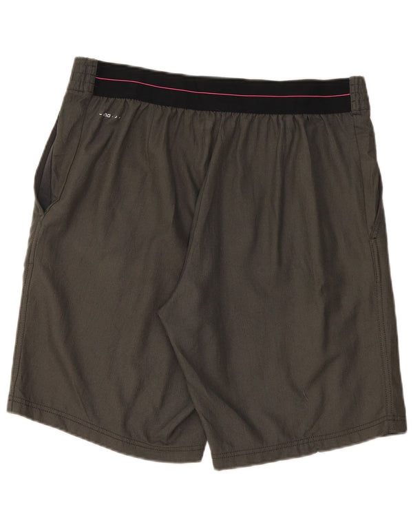 Adidas Mens Climacool Sport Shorts Large Grey Polyester