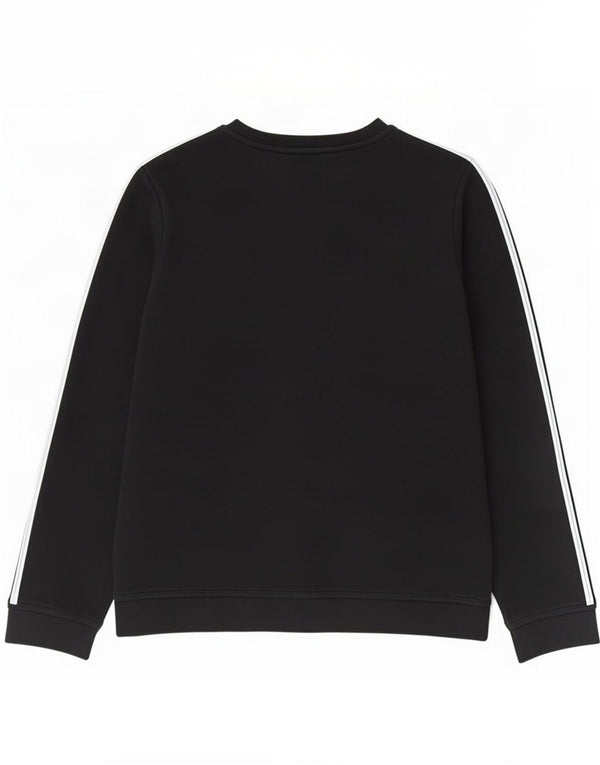 Nike Womens Graphic Sweatshirt Jumper UK 18 XL Black Cotton