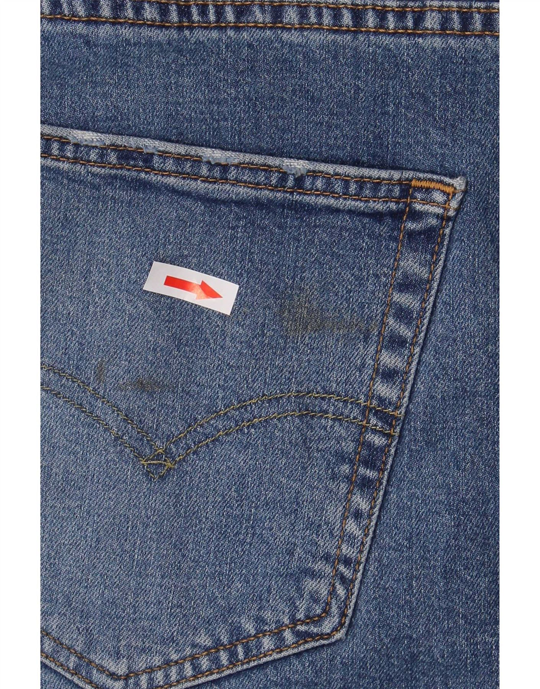 Levi's Mens 514 Straight Jeans W36 L30 Blue Cotton
