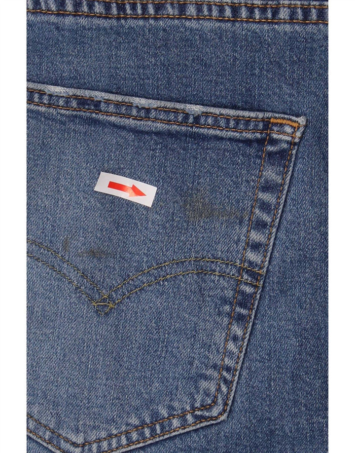 Levi's Mens 514 Straight Jeans W36 L30 Blue Cotton