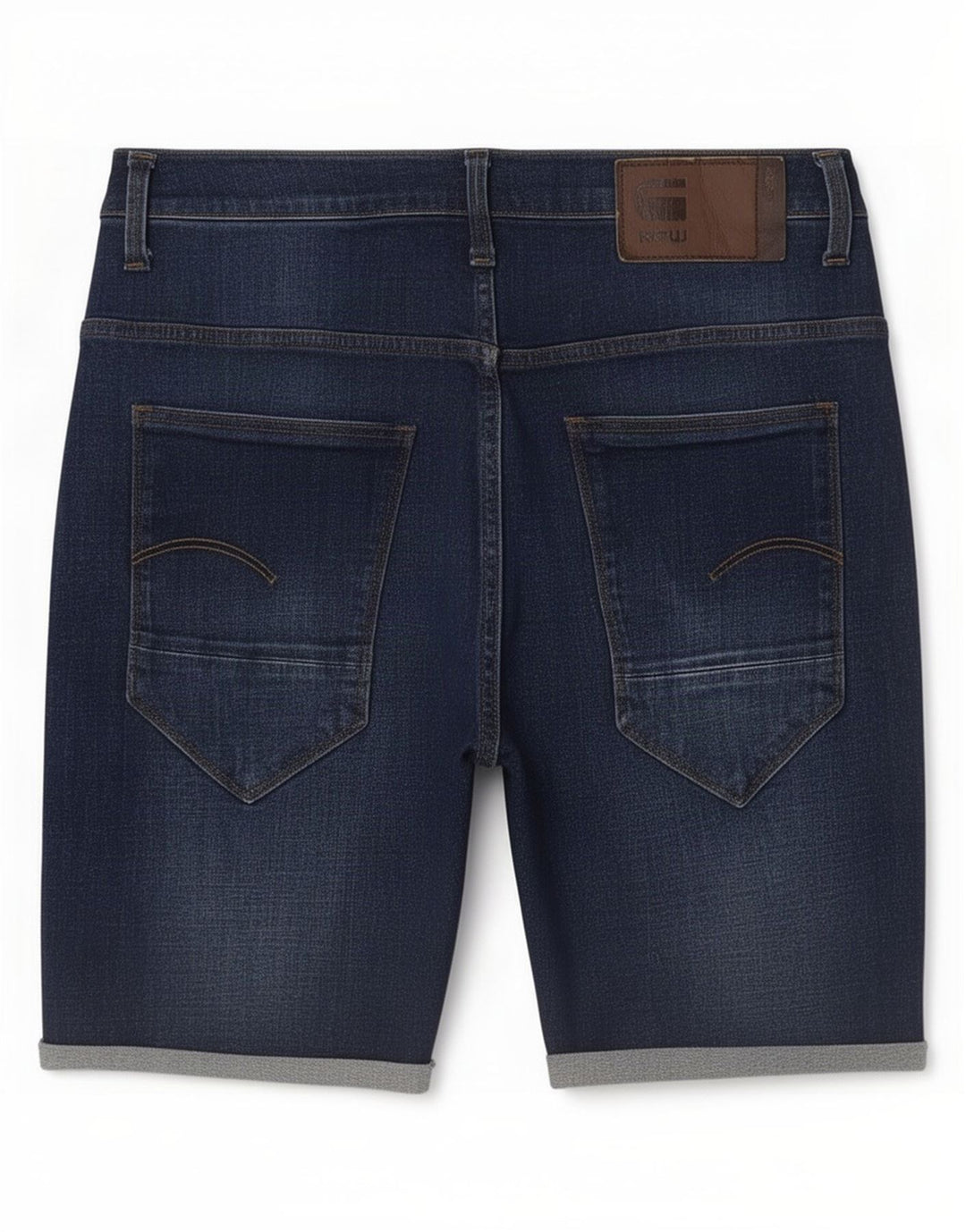 G-Star Mens Arc Denim Shorts W31 Medium Navy Blue Cotton