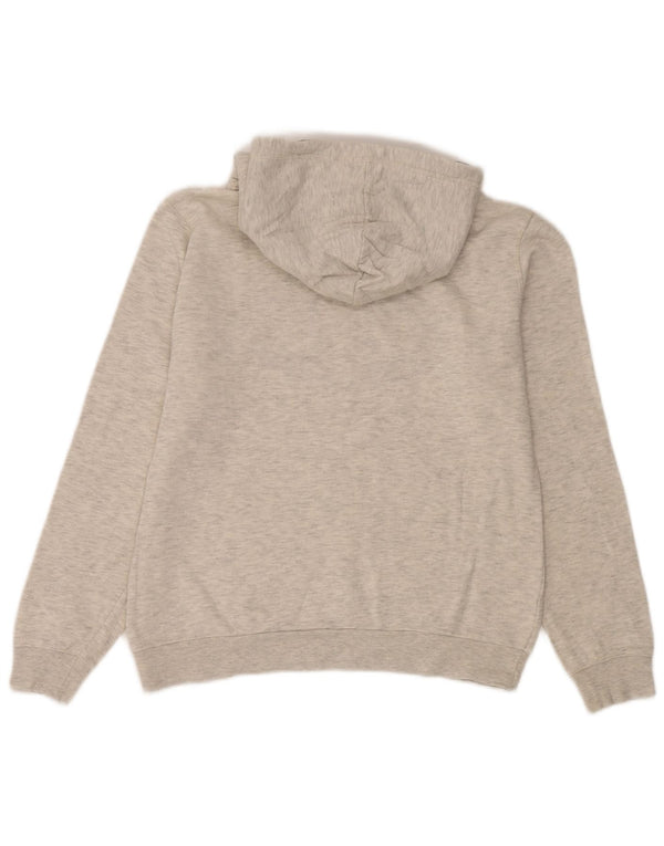 Champion Womens Graphic Hoodie Jumper UK 16 Large Grey