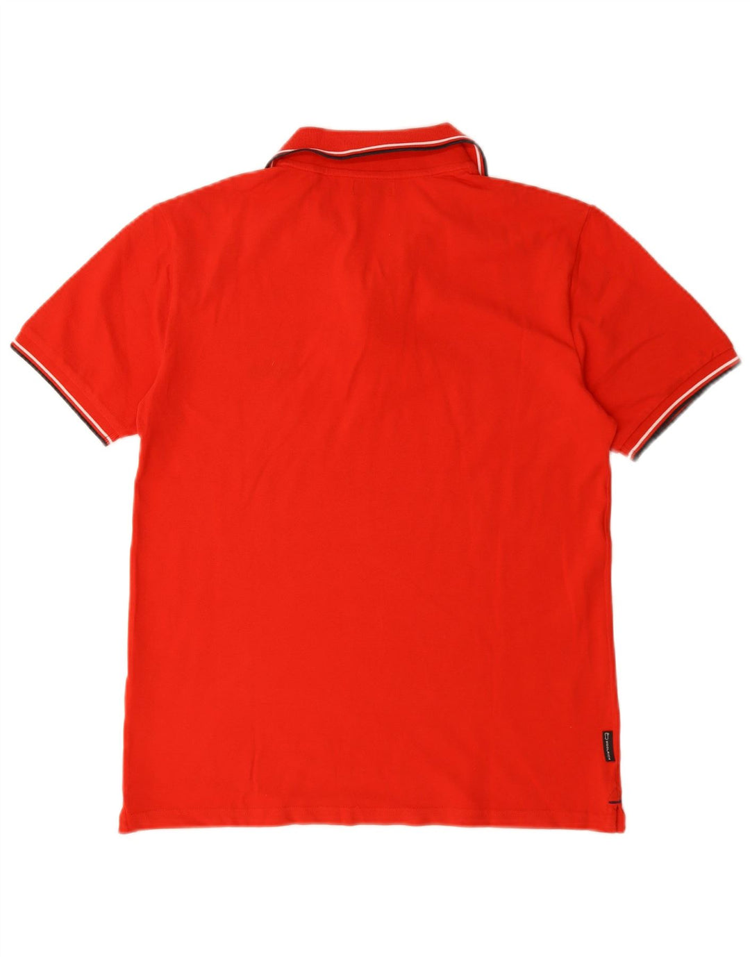 WOOLRICH Mens Polo Shirt Medium Red Cotton
