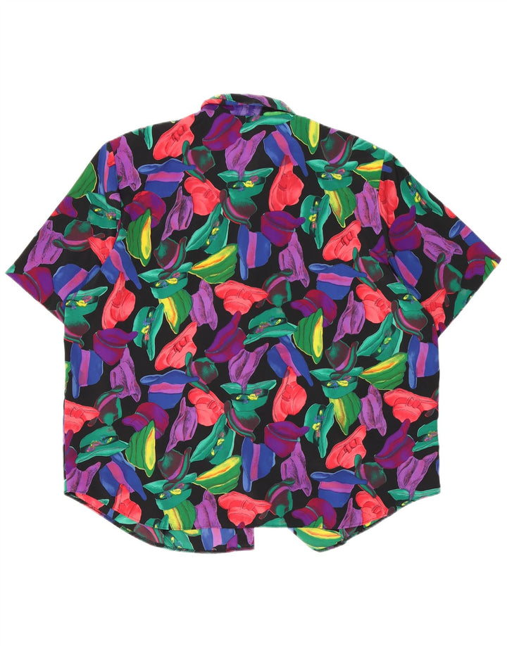 C&A Womens Canda Abstract Pattern Shirt Blouse EU 50 3XL Multicoloured