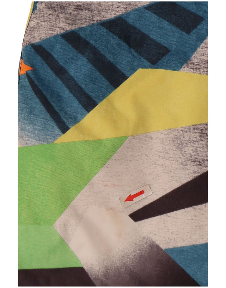 Quiksilver Boys Windbreaker Jacket 11-12 Years Multicoloured Geometric