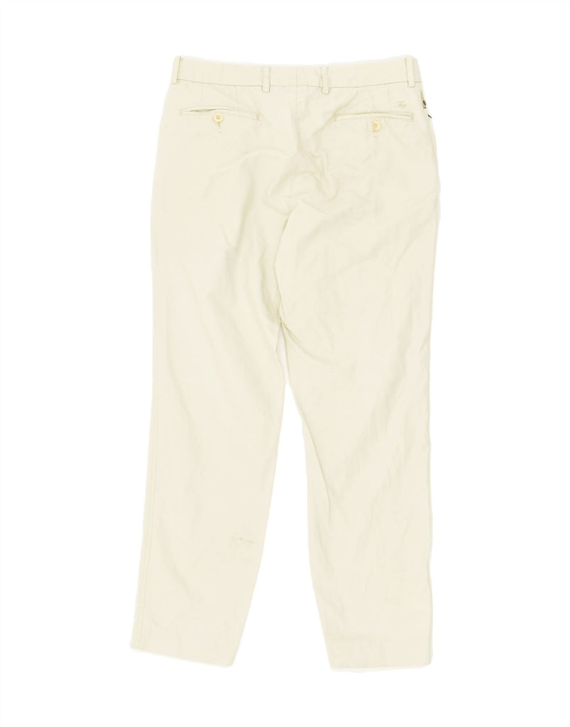 FAY Mens Slim Chino Trousers IT 48 Medium W32 L29  Beige Cotton Vintage Fay and Second-Hand Fay from Messina Hembry 