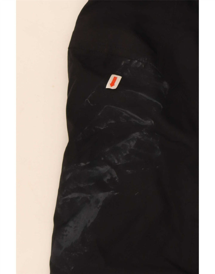 Mountain Warehouse Mens Hooded Padded Coat UK 38 Medium Black Polyester