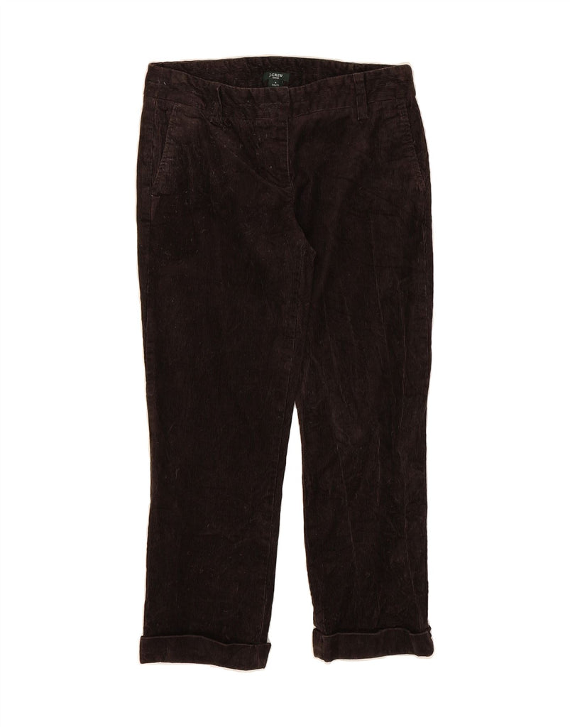 J. CREW Womens City Fit Corduroy Trousers US 4 Small W28 L24 Brown Vintage J. Crew and Second-Hand J. Crew from Messina Hembry 