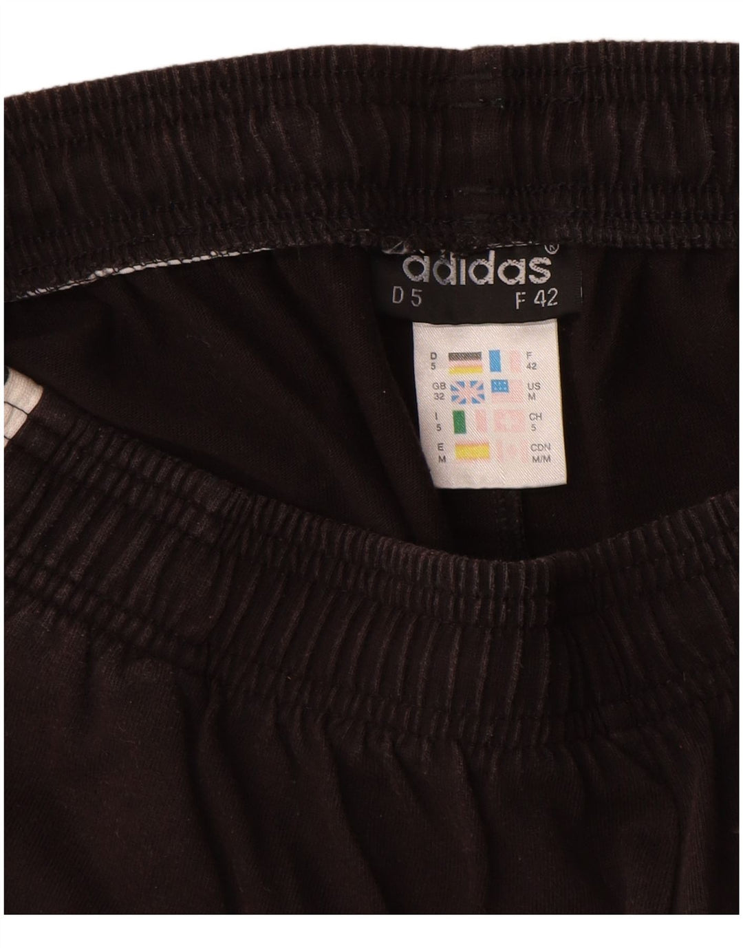 Adidas Mens Sport Shorts Medium Black Cotton