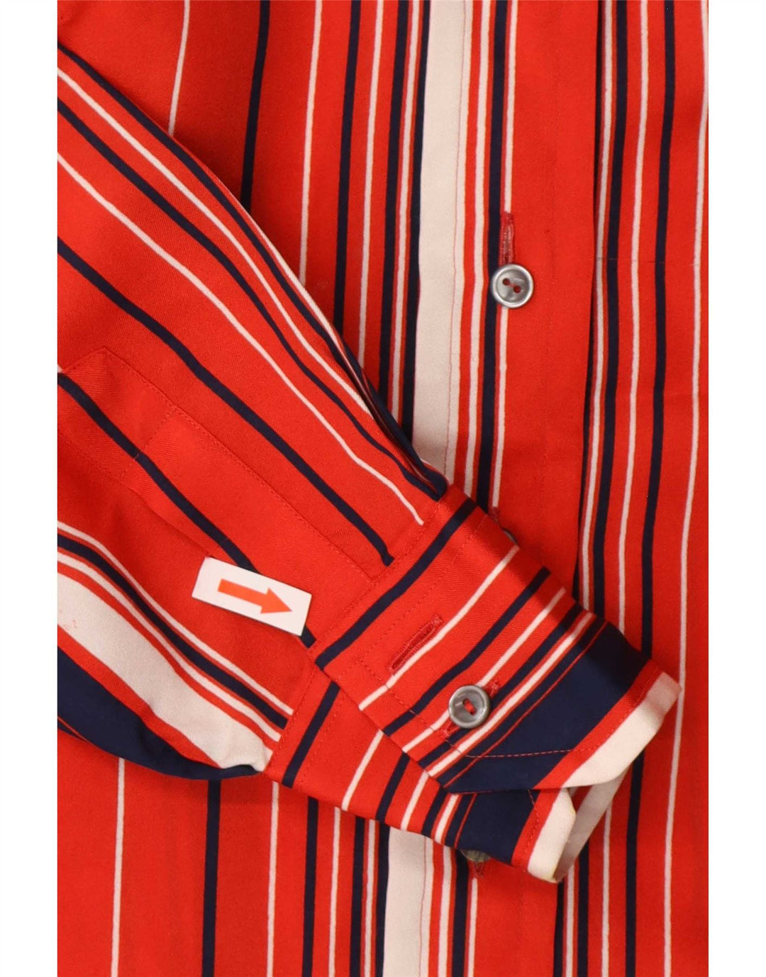 Roman Womens Shirt UK 12 Medium Red Striped