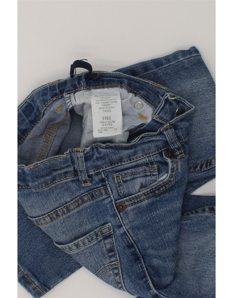 LEVI'S Boys 511 Straight Jeans 4-5 Years W20 L17  Blue Cotton | Vintage Levi's | Thrift | Second-Hand Levi's | Used Clothing | Messina Hembry 