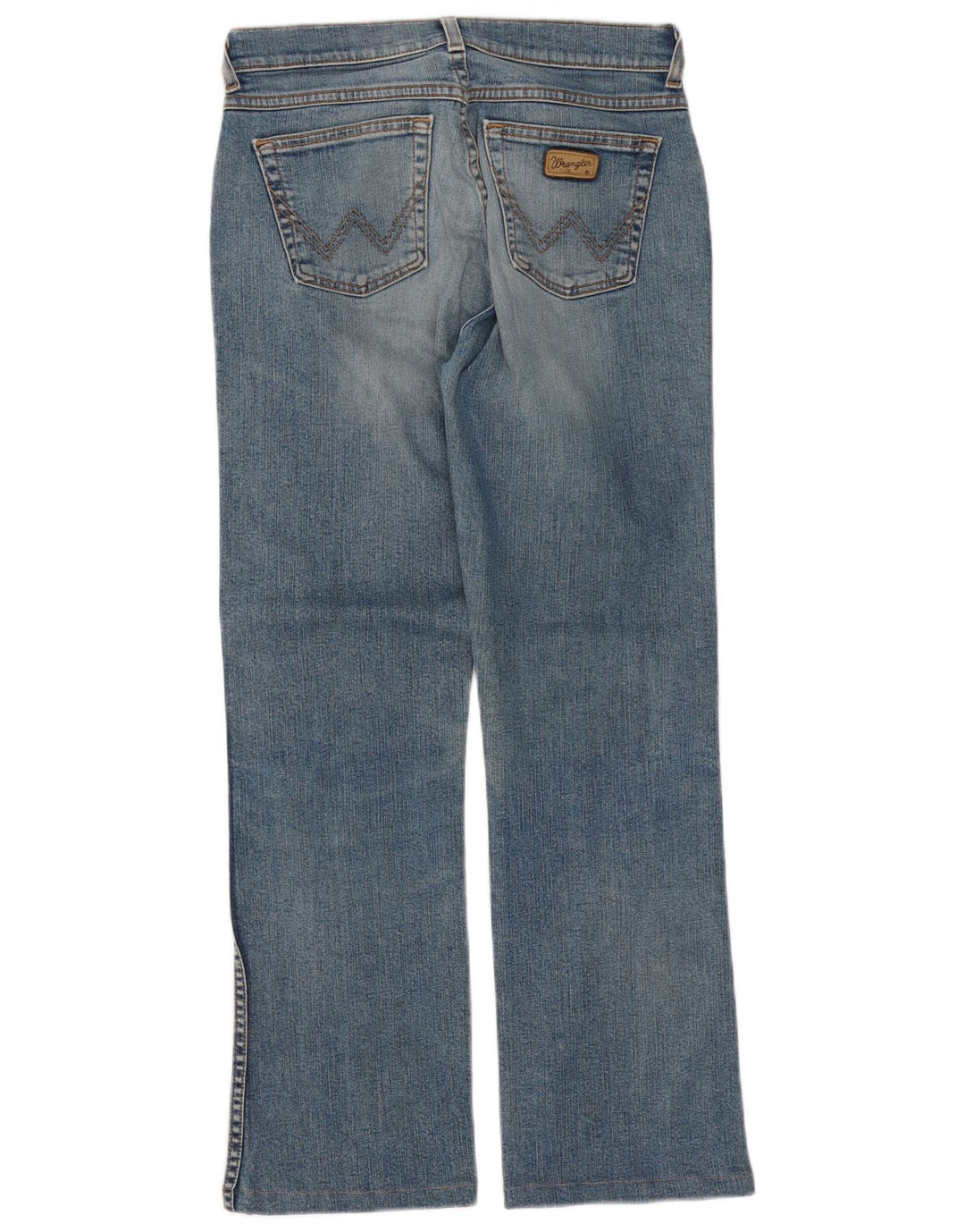 Wrangler Mens Kate Bootcut Jeans W29 L29 Blue Cotton