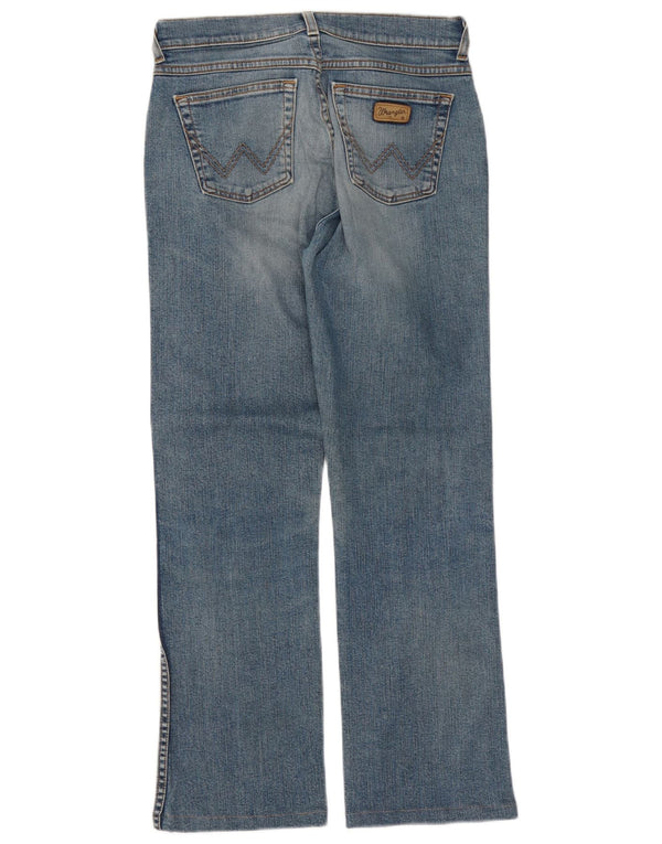 Wrangler Mens Kate Bootcut Jeans W29 L29 Blue Cotton