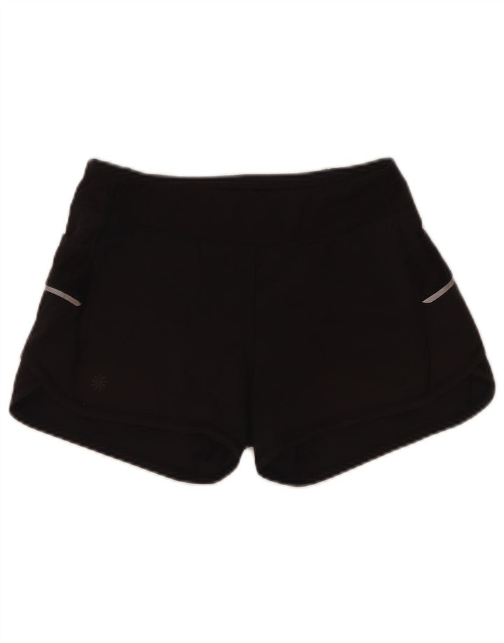 Athleta Girls Sport Shorts 8-9 Years Medium  Black Polyester