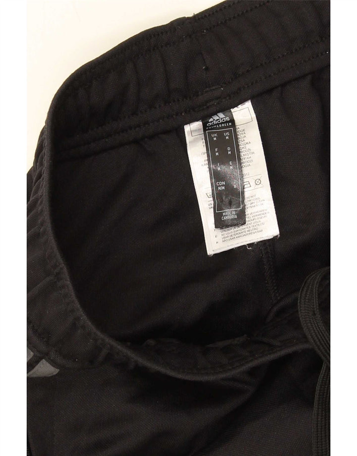Adidas Mens Aeroready Tracksuit Trousers Medium Black Polyester
