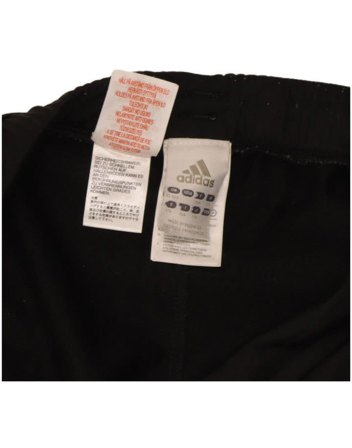 Adidas Girls Tracksuit Trousers 15-16 Years Black Polyester