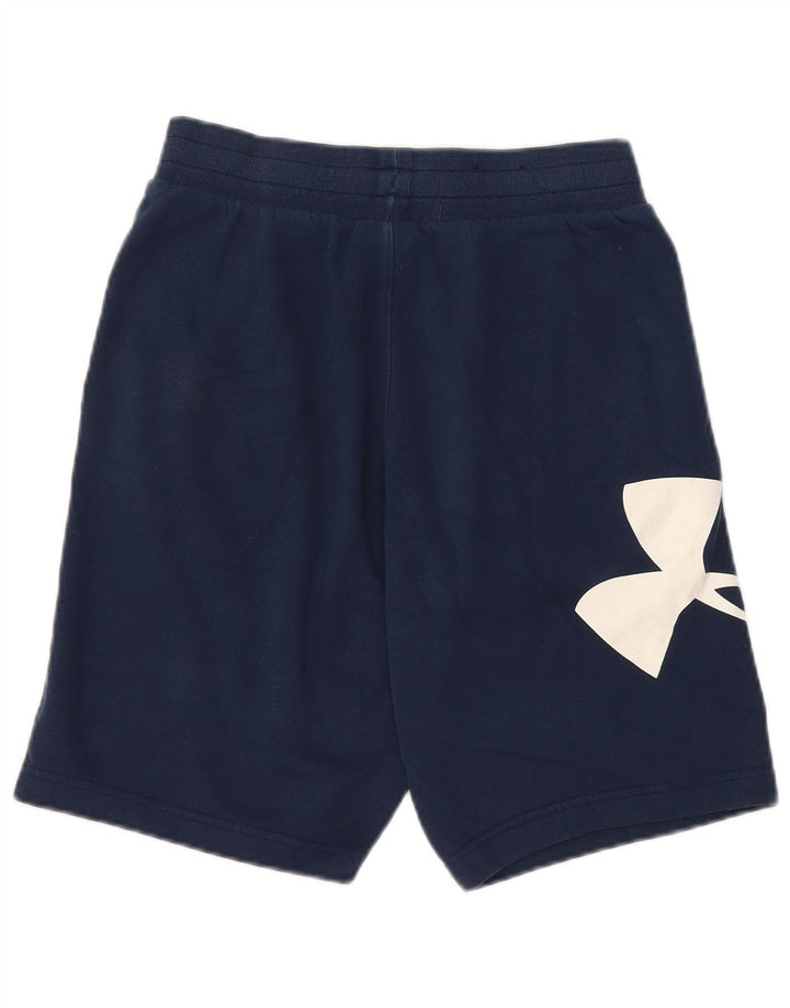 Under Armour Mens Graphic Sport Shorts Small Navy Blue