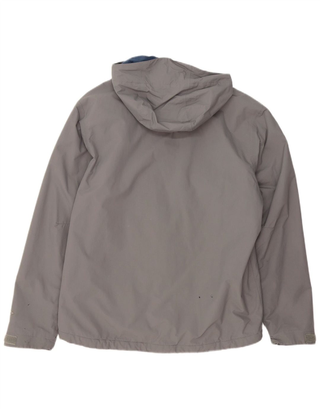 Columbia Mens Hooded Windbreaker Jacket UK 38 Medium Grey Colourblock