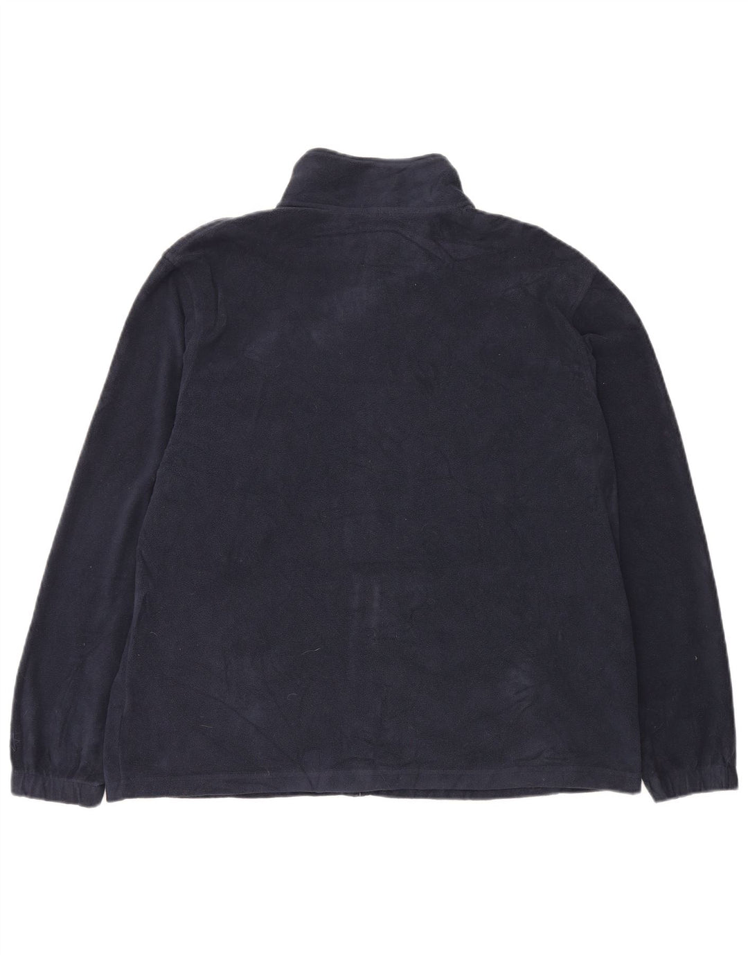 G-Star Mens Fleece Jacket UK 40 Large Navy Blue Polyester