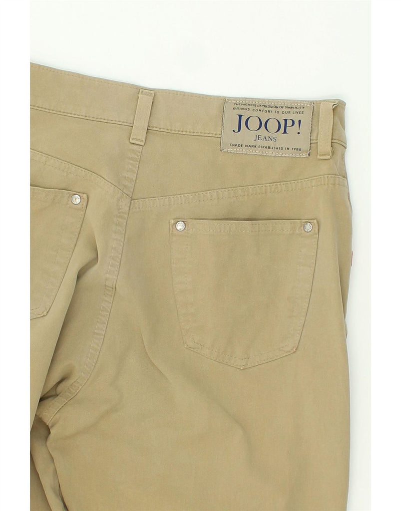 JOOP Womens Straight Casual Trousers W28 L26 Beige Vintage Joop and Second-Hand Joop from Messina Hembry 