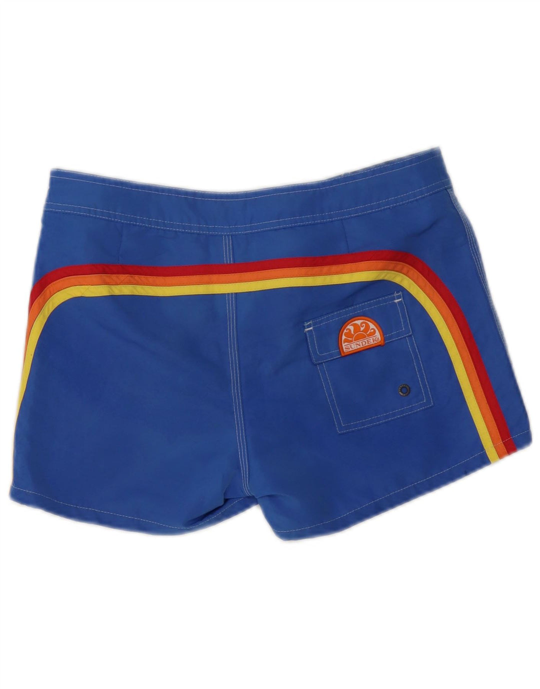 SUNDEK Boys Swimming Shorts 13-14 Years  Blue Polyester