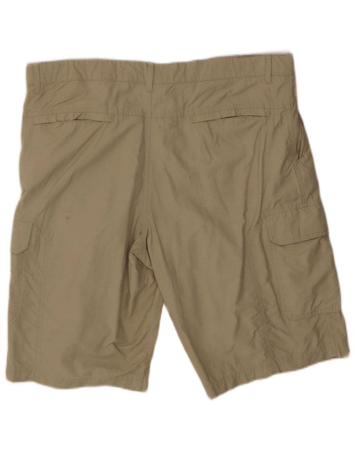 Marks & Spencer Mens Cargo Shorts W38 XL Beige