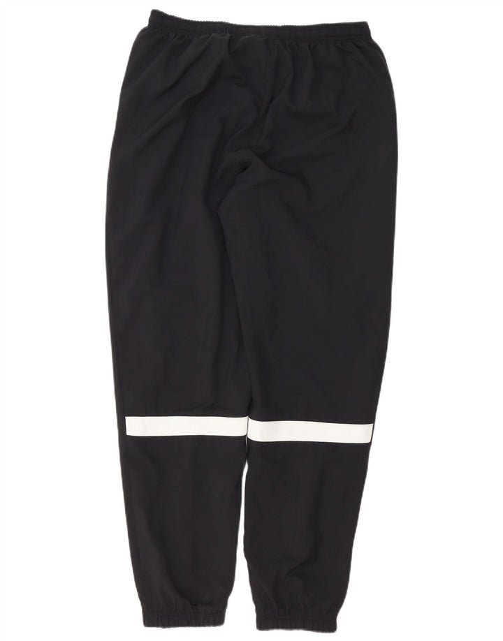 NIKE Mens Dri Fit Tracksuit Trousers Joggers Medium Black Colourblock