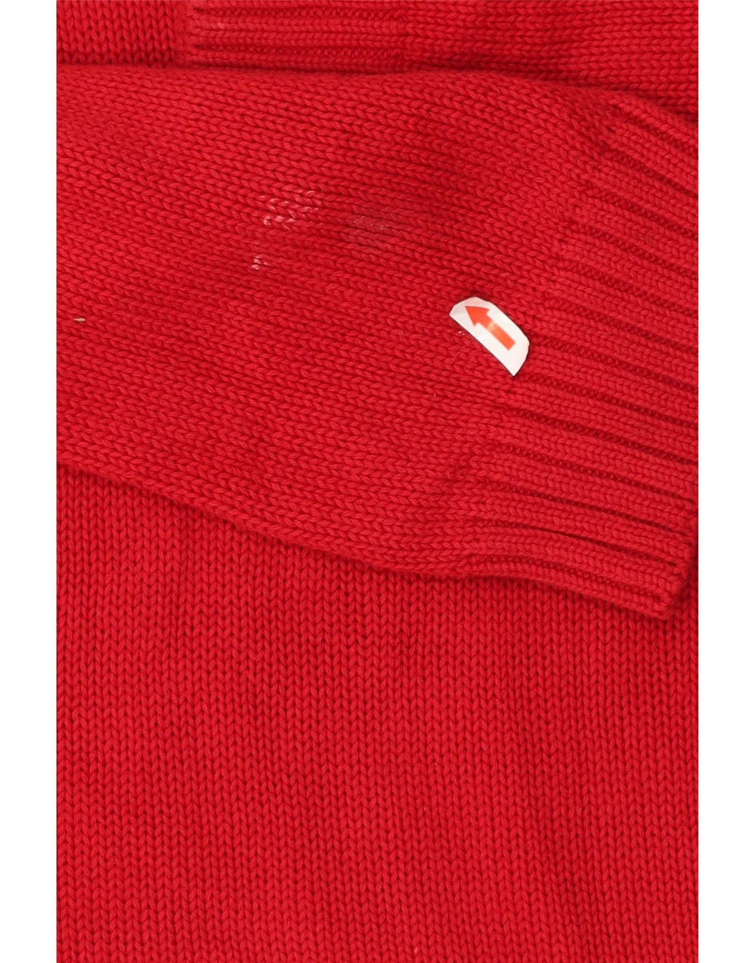 Chaps Mens Boat Neck Jumper Sweater XL Red Cotton