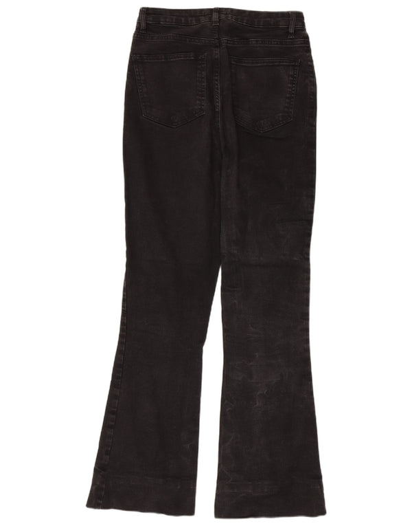 Joe Browns Womens High Waist Flared Jeans UK 8 Small W28 L31 Black Cotton