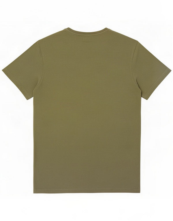 Avirex Mens T-Shirt Top Large Khaki