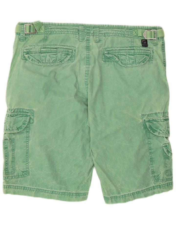 CLOCK HOUSE Mens Cargo Shorts W36 Large Green