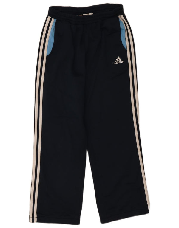 Adidas Boys Tracksuit Trousers 15-16 Years  Navy Blue Polyester