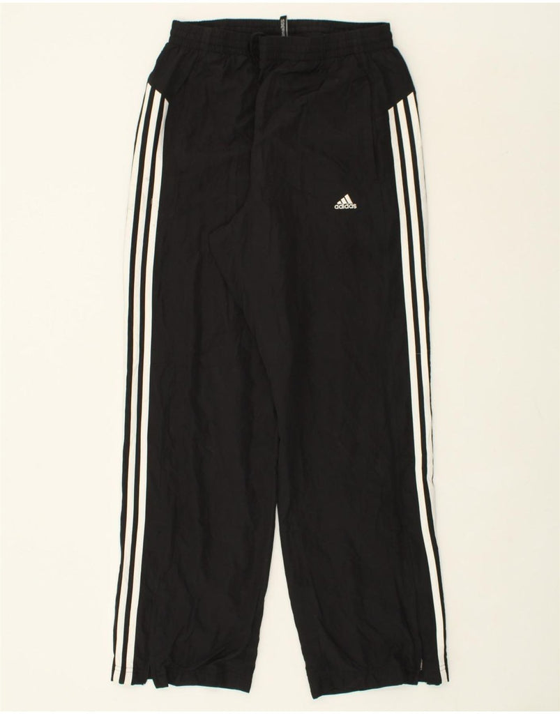 ADIDAS Mens Clima 365 Tracksuit Trousers Medium Black Polyester | Vintage Adidas | Thrift | Second-Hand Adidas | Used Clothing | Messina Hembry 